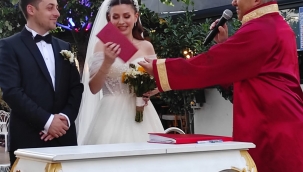 Şimel ile Alperen Subaşı dünya evine girdi
