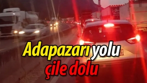 Adapazarı yolu çile dolu!