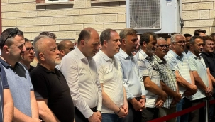 Geyve'de gıyabi cenaze namazı