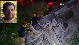 Pamukovalı sürücü feci kazada hayatını kaybetti!