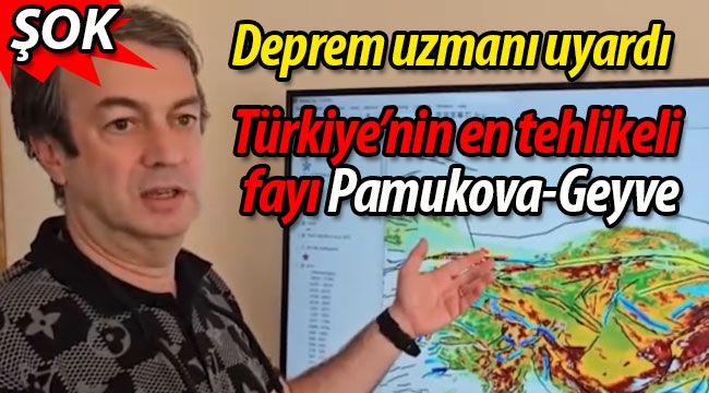 Türkiye'nin en tehlikeli fayı; Pamukova-Geyve