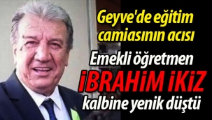 Geyve'de eğitim camiasının acısı