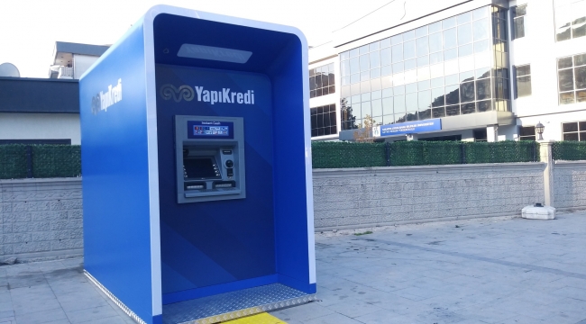 Alifuatpaşa'da YapıKredi ATM'si hizmete girdi