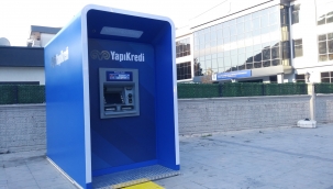 Alifuatpaşa'da YapıKredi ATM'si hizmete girdi