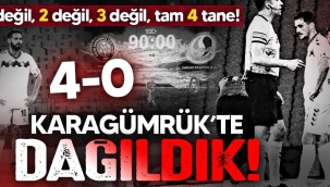 Sakaryaspor, İstanbul'da dağıldı: 4-0