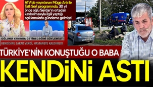 Türkiye'nin konuştuğu baba kendini astı!