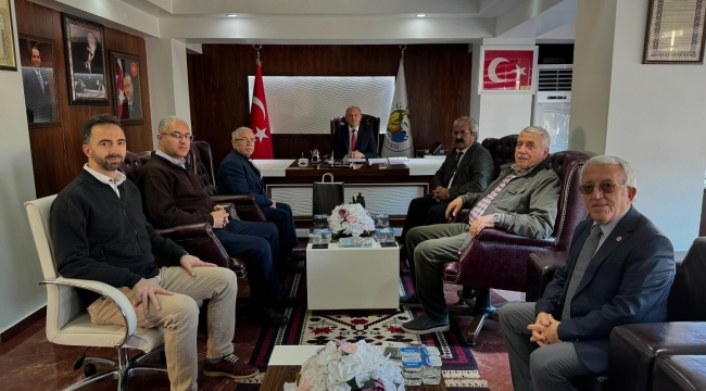 Geyveli şair ve yazarlardan Selçuk Yıldız'a ziyaret