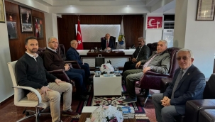 Geyveli şair ve yazarlardan Selçuk Yıldız'a ziyaret