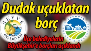 İlçe belediyelerin Büyükşehir'e borçları dudak uçuklattı