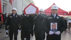 Geyveli polis memuru Alifuatpaşa'da toprağa verildi