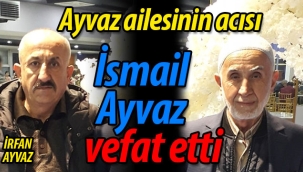 Ayvaz ailesinin acısı: İsmail Ayvaz vefat etti