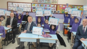 Geyve'de karne sevinci
