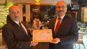 Geyve İlçe Tarım eski Müdürü Süleyman Akyıldız emekliye ayrıldı