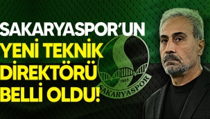 İşte Sakaryaspor'un yeni teknik direktörü
