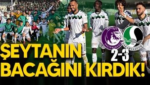 Sakaryaspor şeytanın bacağını kırdı!