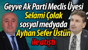 Selami Çolak, Ayhan Sefer Üstün ile atıştı