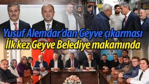 Yusuf Alemdar'dan Geyve çıkarması