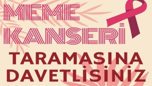 Geyve'de Ücretsiz Meme Kanseri Taraması