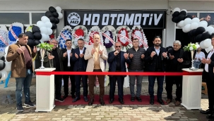 HD Otomotiv dualarla açıldı