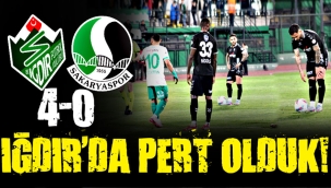 Sakaryaspor Iğdır'da çöktü: 4-0