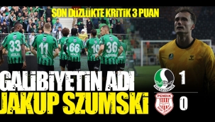 Sakaryaspor nefes aldı: 1-0