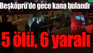 Serdivan'da kanlı gece 5 ölü, 6 yaralı