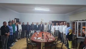 Başkan Fatih Akın'dan Geyve MHP'ye ziyaret
