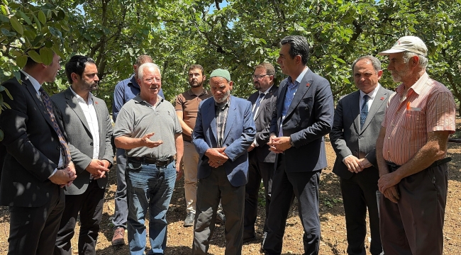CHP'den Doğantepeli çiftçilere ziyaret