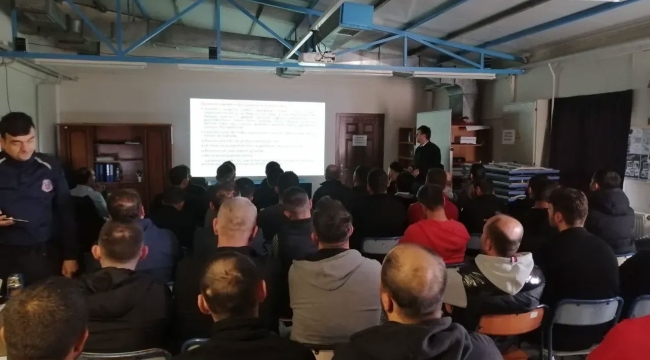 Geyve Cezaevi'nde Tahliye Öncesi Bilgilendirme Semineri