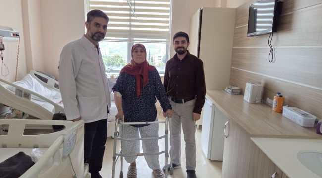 Geyve'de ilk kez kalça protezi ameliyatı yapıldı