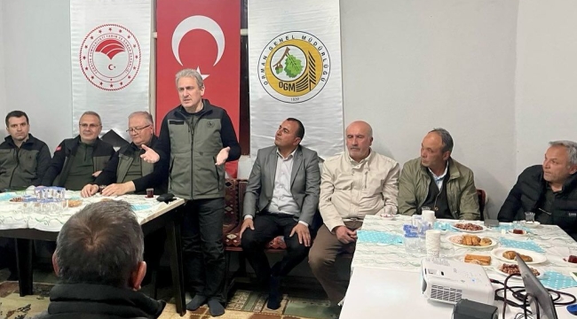 Geyve'de orman yangını önleme eğitimi