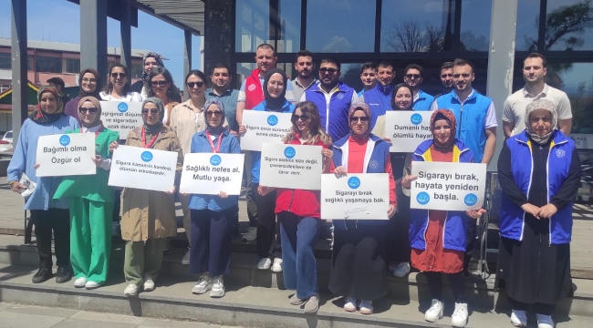 Geyve'de "Sigaraya Hayır" etkinliği