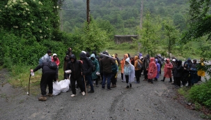 Geyve Kılıçkaya'da yürüdüler