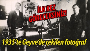 1935'te Geyve'de çekilen fotoğraf