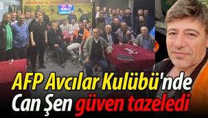 AFP Avcılar Kulübünde Can Şen güven tazeledi