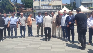 Geyve'de bayramlaşma