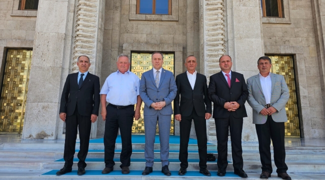 Geyve'den TBMM'de Murat Kaya'ya ziyaret