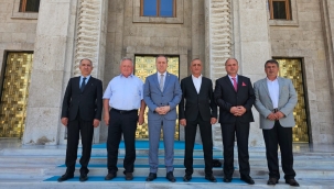 Geyve'den TBMM'de Murat Kaya'ya ziyaret