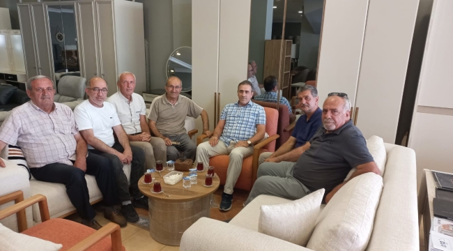 Geyve eski Kaymakamı İlyas Memiş Geyve'de hasret giderdi