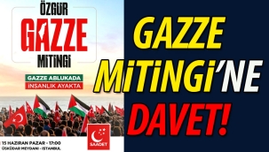 SP'den Gazze Mitingi'ne davet