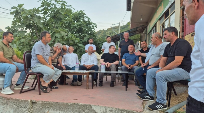 Bülbül'den Geyve'ye geçmiş olsun ziyareti