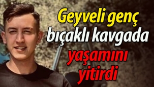 Geyveli genç bıçaklı kavgada hayatını kaybetti