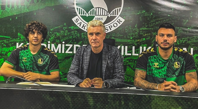 Sakaryaspor'dan çifte imza!