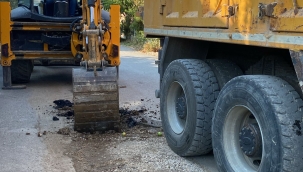 Geyve'deki su patlağı onarıldı