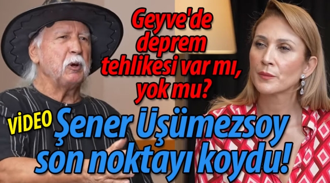 Geyve'de deprem tehlikesi var mı?