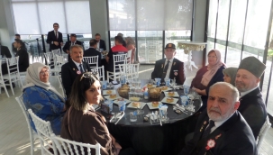 Geyveli gaziler onuruna yemek