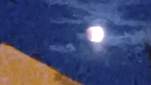 'Kanlı Ay' Geyve'den görüntülendi!