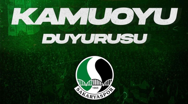 Sakaryaspor'dan olağanüstü kongre kararı!