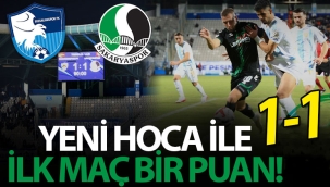 Sakaryaspor, Erzurum'dan  puanla dönüyor!