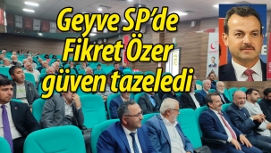 Geyve SP'de Fikret Özer güven tazeledi